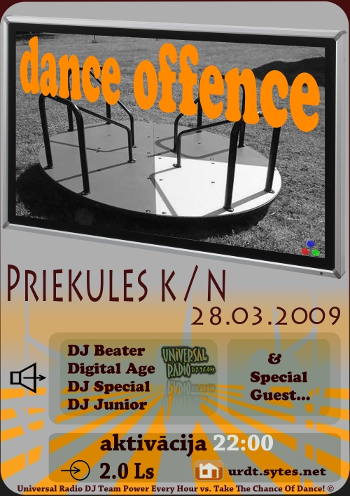 dance offence poster