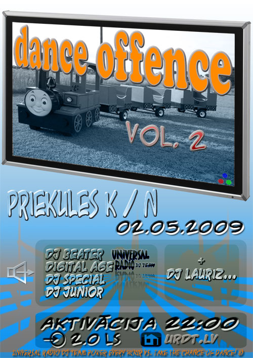 dance offence vol. 2 poster